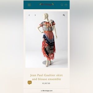 JEAN PAUL GAULTIER blouse